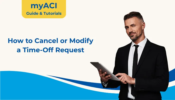 How to Cancel or Modify a Time-Off Request How to Cancel or Modify a Time-Off Request